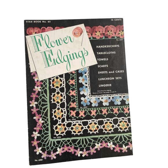 Vintage Crochet Pattern Booklet Collection 1940s Lot of 6! Midcentury - Picture 4 of 10